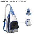 thumbnail image 2 of Sling Backpack Crossbody Shoulder Backpack Gym Sports Travel Hiking Daypack Chest Bag Small Backpack for Outdoor Enthusiasts, 2 of 4
