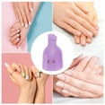 thumbnail image 6 of Unique Bargains 1 Set Durable Nail Art Removal Clip Kit Nail Care Tools for Women Purple, 6 of 7