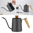 thumbnail image 3 of Stainless Steel Coffee Pot Thin Maker 350ml Stainless Steel Mouth Durable Drip Kettle for Daily Use Home, 3 of 8