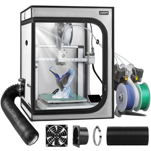 Gabinete para Impresora 3D UniTak3D 52x60x70cm con Kit de Ventilación
