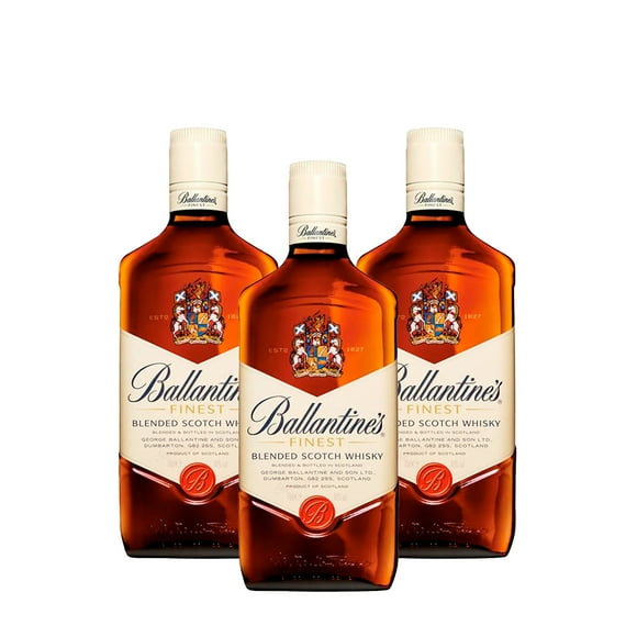 Pack De 3 Whisky Ballantines Finest 700Ml