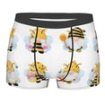 thumbnail image 3 of Haiem Gnomes Honey Bee Men's Boxer Briefs, Every Day Comfort Stretch Cotton Moisture-Wicking Underwear-Medium, 3 of 8