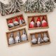 thumbnail image 2 of Muñecas de Ángel de gnomos de Navidad, decoraciones navideñas para el hogar, árbol de Navidad, colgante de madera, regalos de Año Nuevo 2023, 3 piezas por juego, 2024, 2 of 4