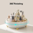 thumbnail image 3 of Makeup Organizer, 360 Degree Rotating Perfume Organizer (white, Large), 3 of 5