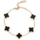 thumbnail image 3 of Pulsera de cinco flores con trébol de cuatro hojas a la moda, pulsera de joyería para mujer, pulseras de amistad, regalos para familiares o amigos Feliz Sencillez, 3 of 3