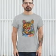 thumbnail image 3 of Tee Hunt If Cats Could Talk They Wouldn't T-Shirt Cute Dean Russo Men's Tee, Gray, Large, 3 of 5