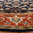 thumbnail image 2 of SAFAVIEH Royalty ROY257A Handmade Navy / Rust Rug, 2 of 4