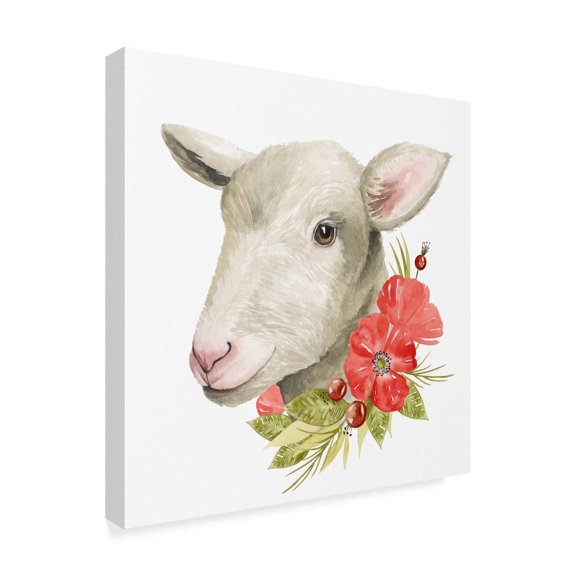 Trademark Fine Art 'Poppy Farm III' Canvas Art by Grace Popp