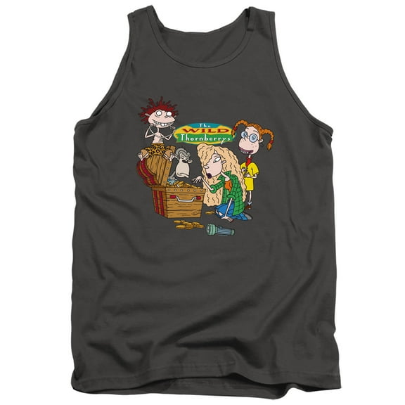 Wild Thornberrys Treasure Hunt Unisex Adult Tank Top