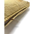 thumbnail image 3 of DaDa Bedding Glamorous Country Rooster Elegant Throw Pillow Cushion Cover - 18" - 1-Piece, 3 of 4