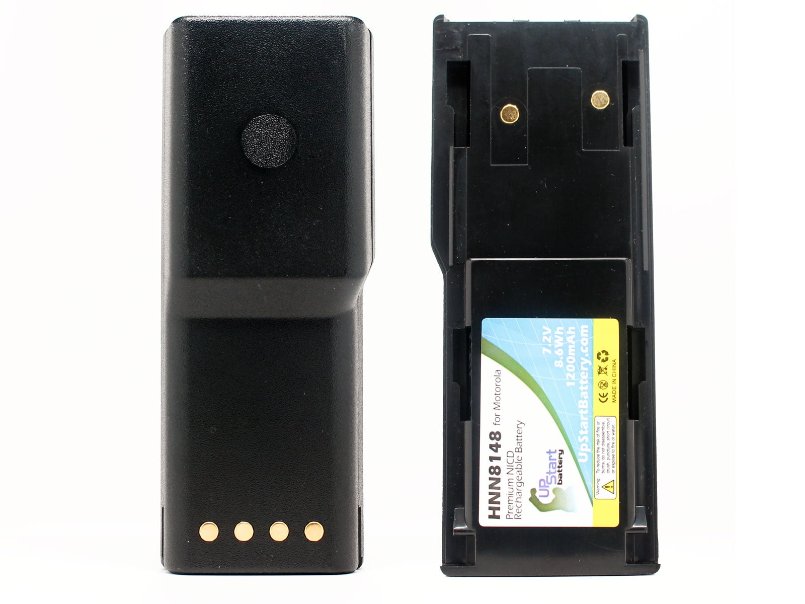 HNN8148 Battery for Motorola Radius P110 Two-Way Radio 1200mAh, 7.2V, NI-CD 2X Pack 