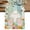 Blue Green, variant on Easter Table Runner 48 Inches, Spring Watercolor Eggs Country Tulip Flower Plant Bed Runner Dresser Scarves Tabletop for Indoor Outdoor Parties/Ceremony/Banquet, 13" x 48"