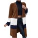 thumbnail image 2 of Puntoco Moda Mujer Trajes Manga larga Sólido Outwear Mantener caliente Invierno tops Abrigos Selecciones de flash Puntoco Puntoco-7317, 2 of 5