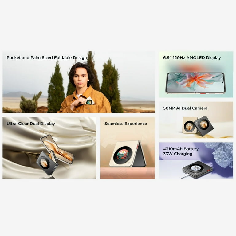 Nubia Flip 5G Global Version 6.9 Nubia Flip 5G Global Version 6.9
