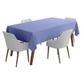 thumbnail image 1 of Vargottam Indoor/Outdoor Rectangular Tablecloth, 58'' x 102'', Waterproof, Patio, Purple, Solid, Polyester, Tablecloth, 1 of 6