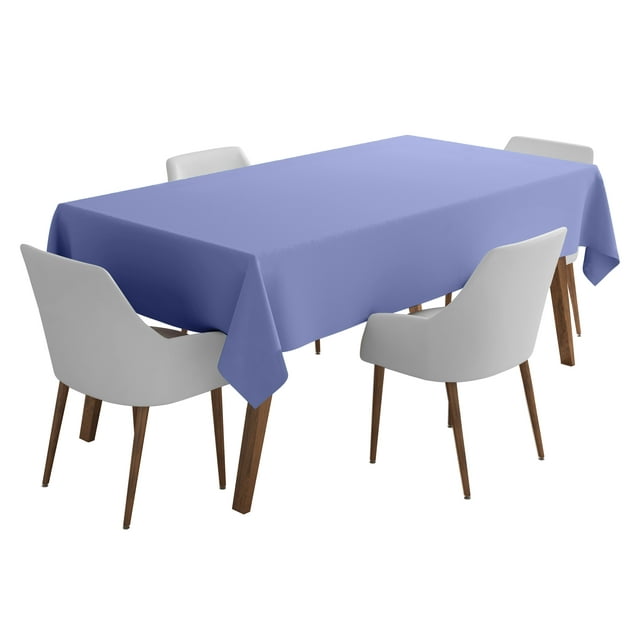 Vargottam Indoor/OutdoorTablecloth58 x 58" InchSquareTablecloth Waterproof PatioTableCloths, Spring/SummerTableCoversfor Backyard CircularTable/BBQs/Picnic -Purple
