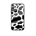 thumbnail image 1 of Compatible avec Étui iPhone pour Filles Femmes, Étui Rigide avec Pare-Chocs en TPU Souple Étui de Protection Mignonne avec Motif Vache pour iPhone, 1 of 5