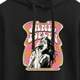 thumbnail image 3 of Janis Joplin -  Poster Style - Juniors Cropped Pullover Hoodie, 3 of 5