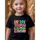 thumbnail image 1 of Girls' "in My Third Grade era" Graphic T-Shirt - Casual Short Sleeve, Crew Neck, Soft Microfiber Fabric, Summer essential for Youngsters, Casual Wear | Playful Design | Girls Tshirts, 1 of 7