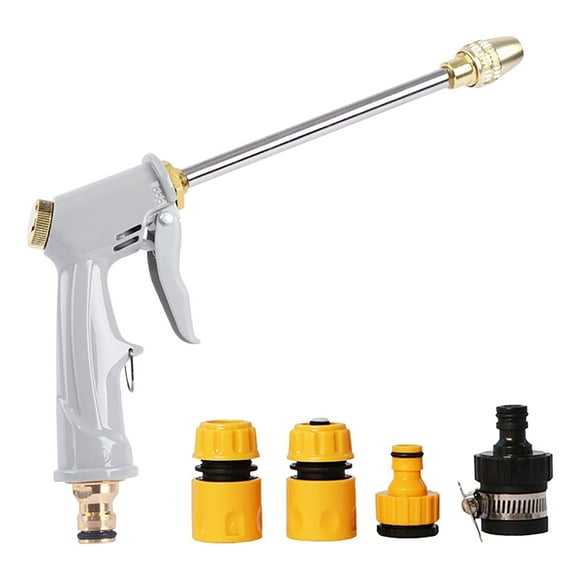 Garden Hose Nozzle,Pressure Washer Hose High Pressure Water Hose Nozzle Long Spray Nozzle Garden Hose Car Wash Hose Spray Nozzle,Garden Hose Nozzles,Water Hose Nozzle