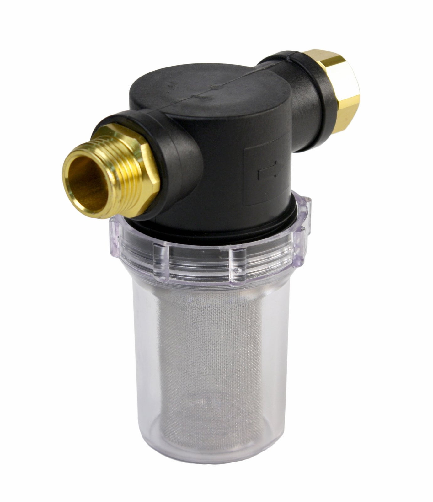 Water filter 3/4"Wash Pressure Water Pump Inlet Hose Pipe Inline Filter Strainer 