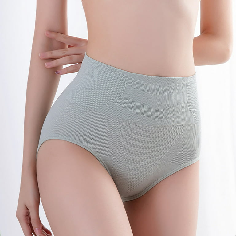 Women Underwear Ladies Cotton Crotch Seamless Waist Pocket Hip