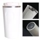 thumbnail image 3 of Taza de viaje para café de acero inoxidable 304 de grado alimenticio con aislamiento de doble pared para bebidas frías y calientes, 510 ml, color blanco, 3 of 12