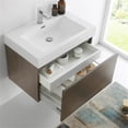 thumbnail image 5 of Fresca Fcb8007-I Mezzo 29" Wall Mounted Single Basin Vanity Set - MultiColor, 5 of 5