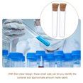 thumbnail image 3 of HEMOTON 20pcs Leakproof Disposable Plastic Test Tubes for Labs with Stoppers Ideal for Samples Transparent, 3 of 8