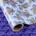 thumbnail image 1 of Papel de regalo WRAPAHOLIC, papel navideño reversible, 43 x 10 m, rollo pequeño, 1 of 7