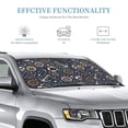 thumbnail image 3 of Bingfone Nautical Car Windshield Sunshade,Sun Foldable Sun Shield Sun Visor For Car - Medium, 3 of 8