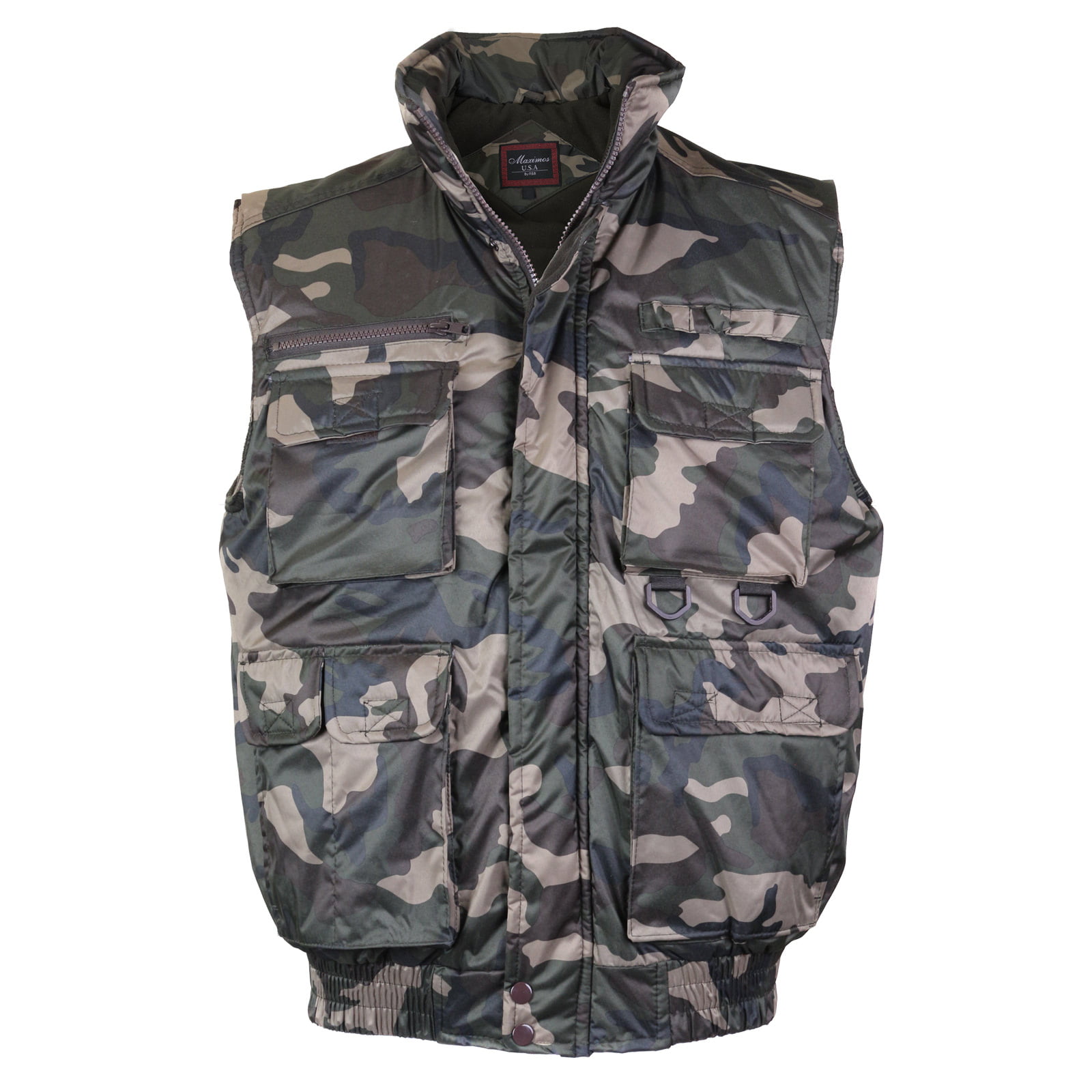 Fleece Lined Tactical Vest Hunting Fishing Camping 3 Colors Available L XL 