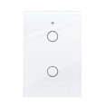 thumbnail image 2 of PURCOLT Smart Switc-h,Smart Wi-Fi Light Wall Switc-h,2.4GHz Wi-Fi Tou-ch Switches,Fit For US Wall Switches, 2 Gang Up to 65% off, 2 of 6