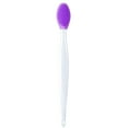 thumbnail image 1 of Nvzi 2 cepillos exfoliantes de labios, herramienta exfoliante de labios, cepillo de silicona para labios, cepillo exfoliante de labios (morado), 1 of 3
