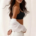 thumbnail image 7 of Bosfbaoi Women's Seamless Wireless Push Up Bra, Crisscross Cutout Adjustable Strap Invisible Bralette, Lightweight Comfort Everyday Wear for Women, Size S-XL, 7 of 7