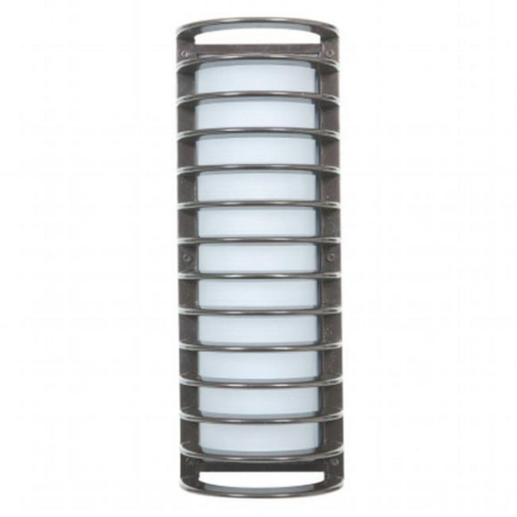 Accesslighting 20030MG-BRZ-RFR Bermuda Marine Grade 2 Lumière RFR Verre Emplacement Humide Cloison- Bronze