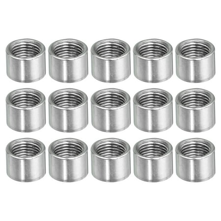 

Uxcell Round Coupling Nut M10x1mm 10mm Threaded Sleeve Connector Rod Bar Stud Tube 15 Pack