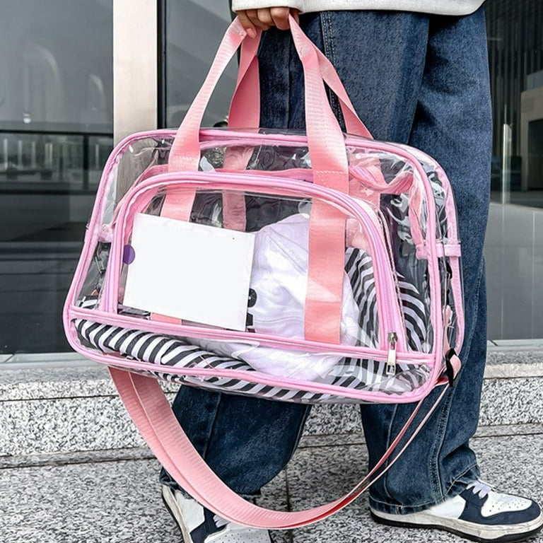 Vinyl travel bag