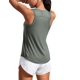 thumbnail image 1 of Musculosa CRZ YOGA Racerback sin mangas gris M, 1 of 4