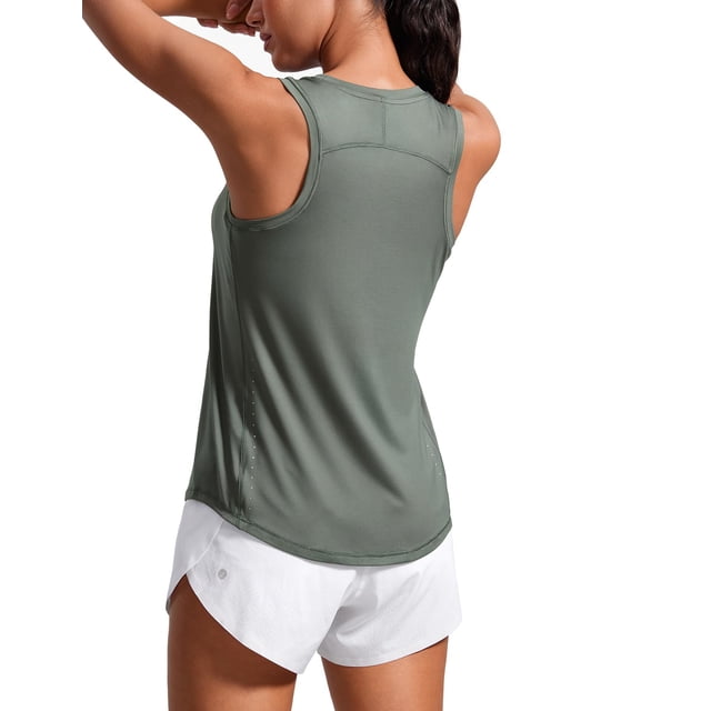 Musculosa CRZ YOGA Racerback sin mangas gris M