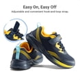 thumbnail image 6 of DREAM PAIRS Kids' Lightweight Athletic Sneakers Breathable Mesh Running Shoes with Hook-and-Loop Strap Comfortable Non-Slip Walking Shoes for Boys & Girls, 6 of 6