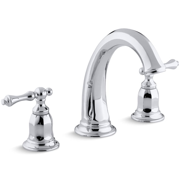 Open Box Kohler K-T13494-4 Kelston Double Handled Deck Mounted Roman Tub Filler - Chrome