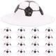 thumbnail image 1 of Mini sombrero de 30 Uds., sombrero de Jazz pequeño, sombreros en miniatura, sombrero de muñeca, accesorios para manualidades DIY para muñecas FRCOLOR Hogar15748050, 1 of 7