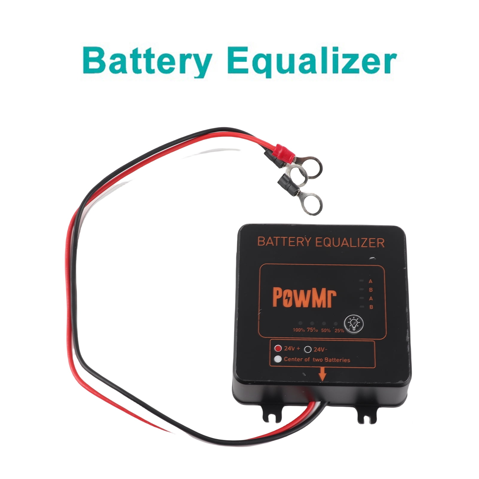 Gel Battery Equalizer 24V Gel Battery Equalizer Battery Voltage Balancer for Acid Battery System Series-Parallel Connected Charge Controller