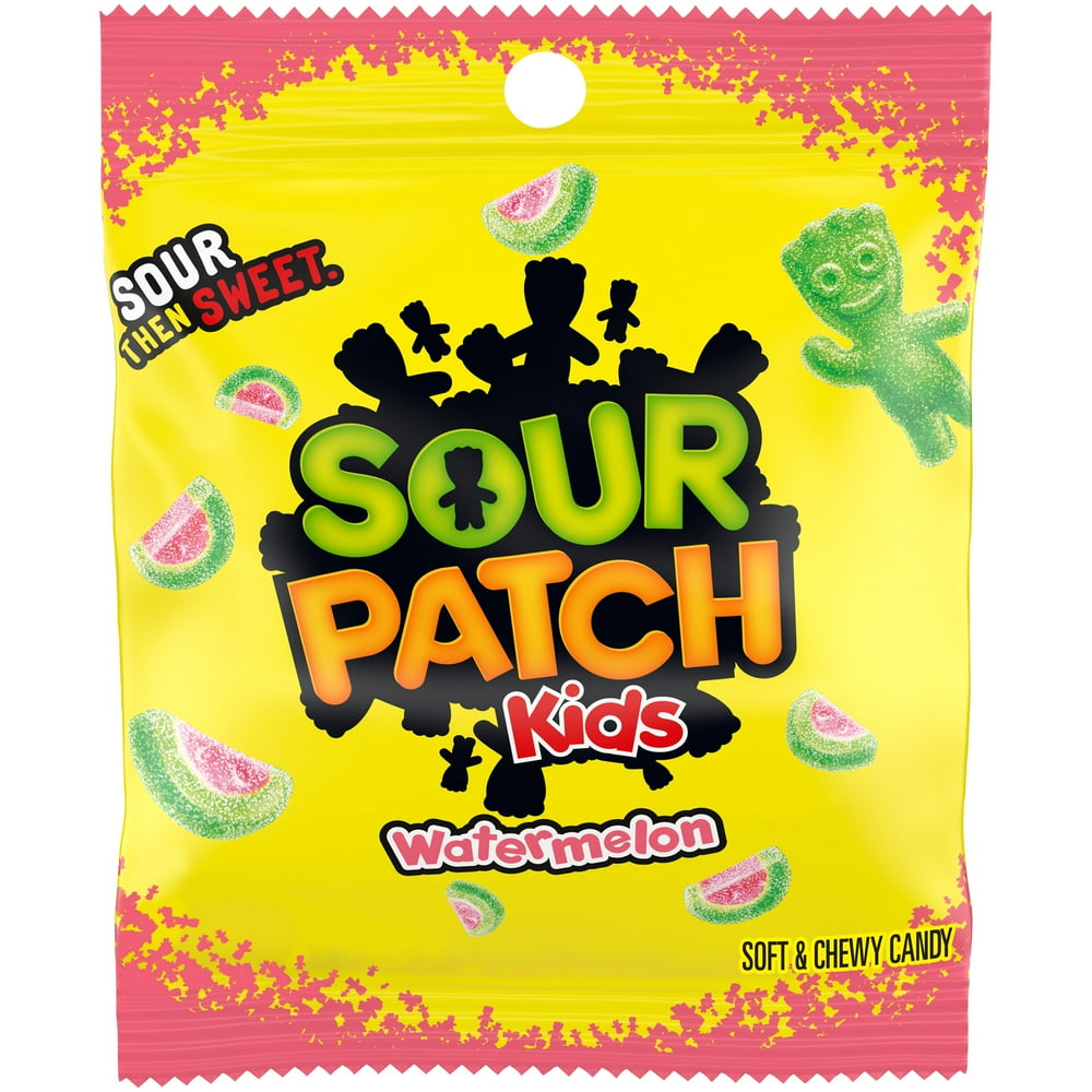 Sour Patch Watermelon Soft & Chewy Candy, 4 oz
