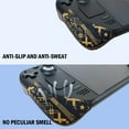 thumbnail image 4 of Console Sticker Set for Steam Deck – Comfortable Touch Decals, Anti-Slip Skins, Sweat-Absorbing, and Protective Grips Accessories-Golden, 4 of 6