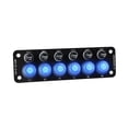 thumbnail image 2 of Prises et Interrupteurs Multi-Ports 6 Positions Accessoires de Véhicule Récréatif Bouton Marche/arrêt 12 V Interrupteur à Bascule pour Véhicule Récréatif RV, Outil RV, 2 of 7