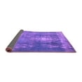 thumbnail image 2 of Ahgly Company Indoor Square Persian Purple Bohemian Area Rugs, 4' Square, 2 of 4