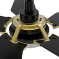 thumbnail image 2 of Voyager 52inch Gold Smart Ceiling Fan with Remote control with phone App, 2 of 6