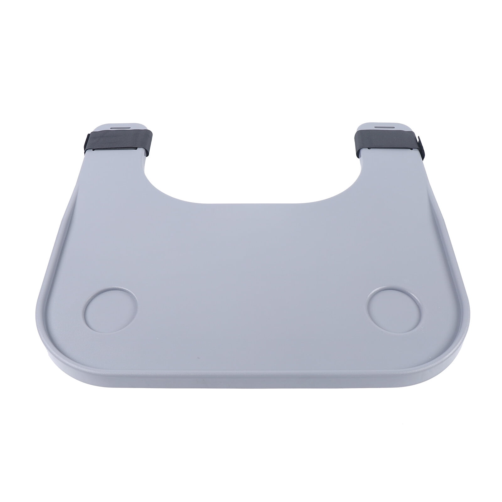 Removable Wheelchair Lap Tray Table w/ 2 Cup Mug Holder Fit Eating Reading Table